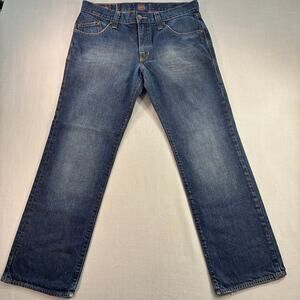 Rock & Republic Rigid Straight Leg Jeans Men’s 34x30 Dark Wash Denim Cotton